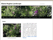 Tablet Screenshot of elainehughes.co.uk